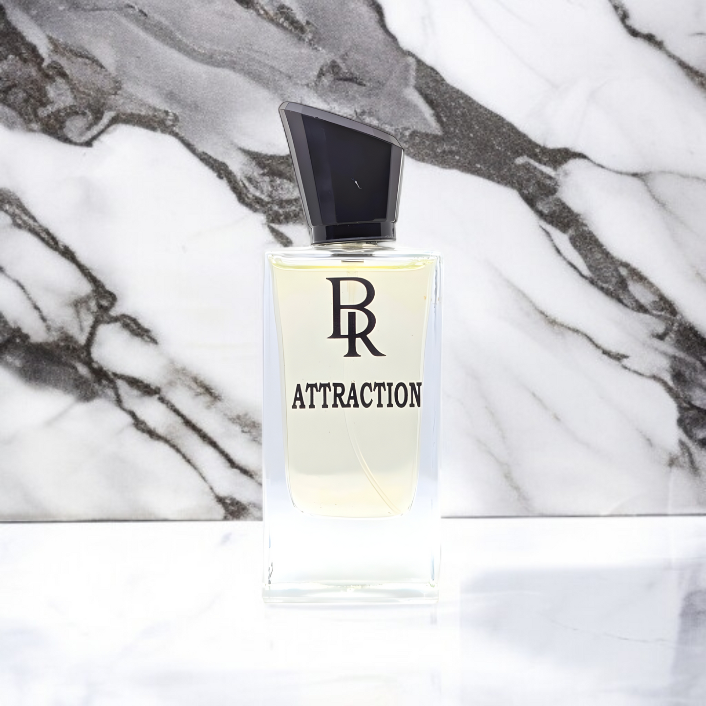 "Luxury fragrance 'Attraction' – a powerful, masculine scent reminiscent of Creed Aventus."