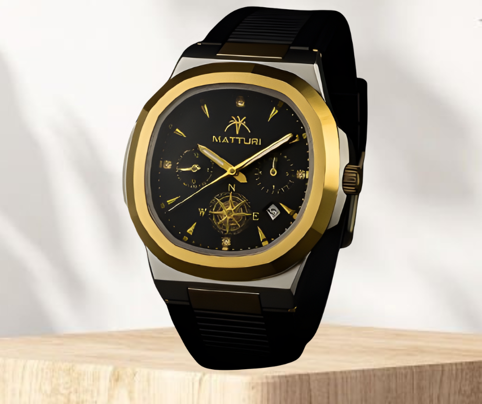 MATTURI SILLICONE STRAP MEN'S WATCH