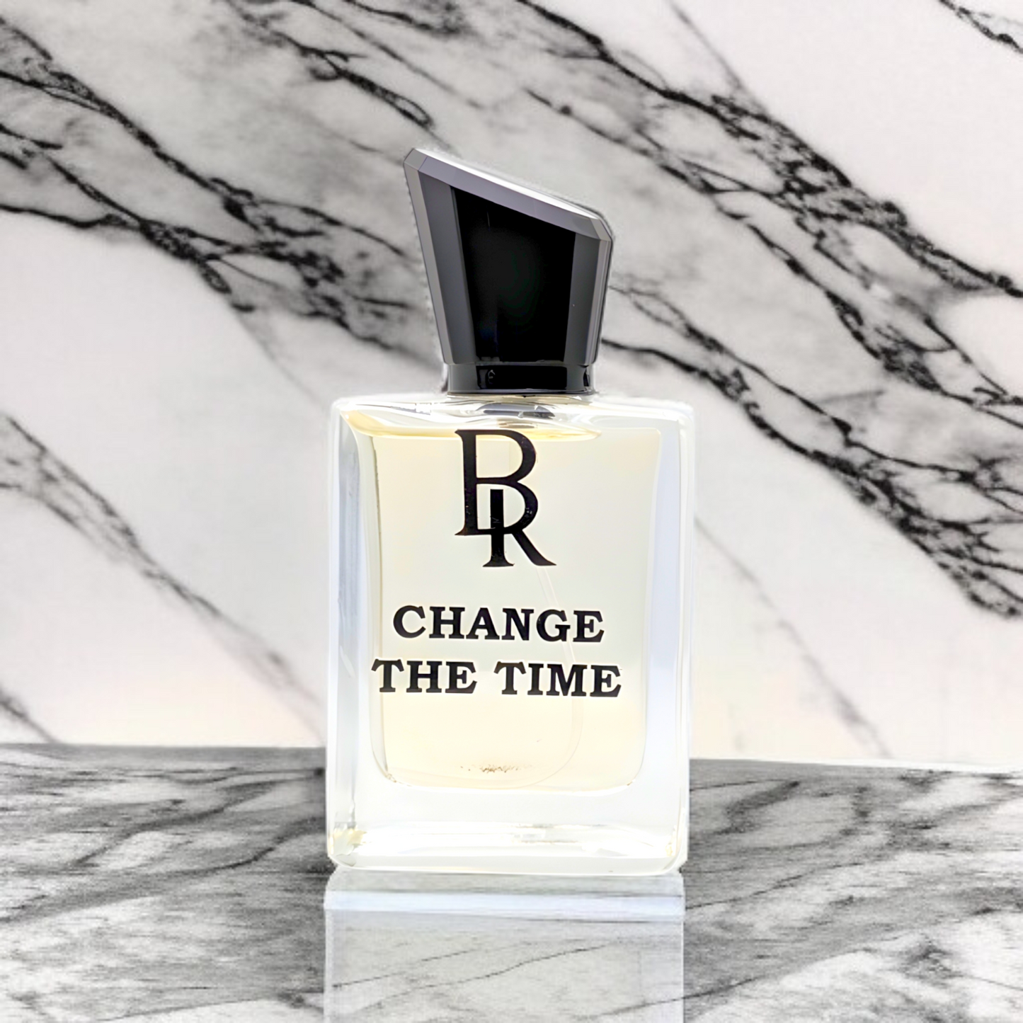 Change the Time perfume bottle – Arabian oud fragrance inspired by Taiba, available in Pakistan.