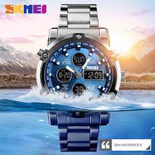SKMEI DUAL TIME MEN'S WATCH
