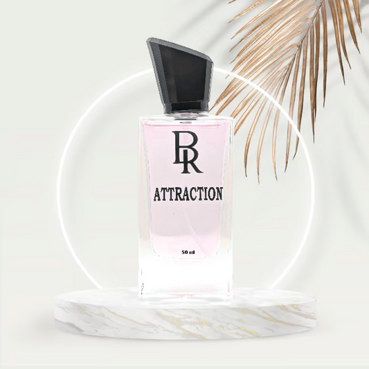 "Luxury fragrance 'Attraction' – a powerful, masculine scent reminiscent of Creed Aventus."